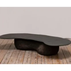 Pamono Black Rock Dining Table by Atelier Benoit Viaene> Tables