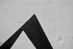 Pamono Black Sculpture, 1970s, Steel><noscript><img width=