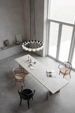 Pamono Black Structure Model 2109/24/14 Ceiling Lamp by Gino Sarfatti for Astep><noscript><img width=