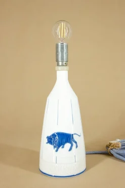 Sale Pamono Blauer Bison Wodka Table Lamp by FANG Studio, 2018