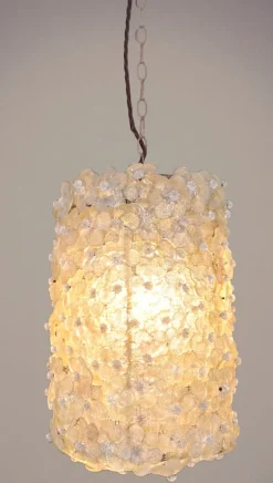 Pamono Blown Glass Millefiori Pendant Lamp from Barovier & Toso, Italy, 1950s> Ceiling Lights