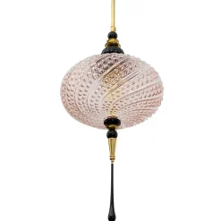 Pamono Blown Murano Glass and Brass Pendant Lamp, 2000> Ceiling Lights