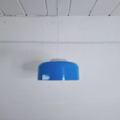 Pamono Blue Acrylic Glass Suspension, 1960s><noscript><img width=