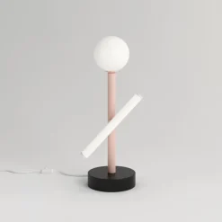 Online Pamono Blue and Black Tube and Globe Desk Light by Atelier Areti