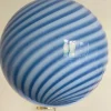 Pamono Blue and White Sphere Pendant Lamp in Murano Glass from Simoeng> Ceiling Lights