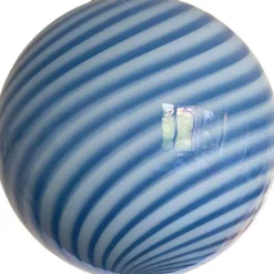 Pamono Blue and White Sphere Pendant Lamp in Murano Glass from Simoeng><noscript><img width=