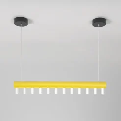 Hot Pamono Blue and Yellow Array Pendant Light by Atelier Areti