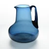 Sale Pamono Blue Blown Glass Jug by Claude Morin, Dieulefit, 1970s