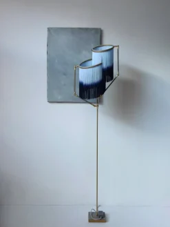 Outlet Pamono Blue Charme Floor Lamp by Sander Bottinga