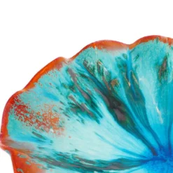 New Pamono Blue Copper Bowl from Ceramiche Lega