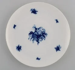 Pamono Blue Flower Porcelain Plates by Bjørn Wiinblad for Rosenthal, 1960s, Set of 5> Serving Dishes