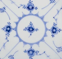 Pamono Blue Fluted Plain in Porcelain from Royal Copenhagen, 1938, Set of 6><noscript><img width=
