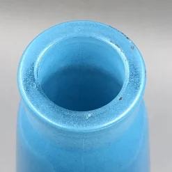 Pamono Blue Glass Bottle No 2 by Salvador Dali for Rosso Antico, Italy, 1970s><noscript><img width=