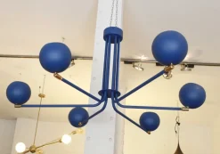 Clearance Pamono Blue Jupiter Chandelier by Juanma Lizana