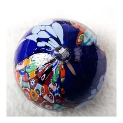 Discount Pamono Blue Murano Glass Balls from YourMurano, Set of 3