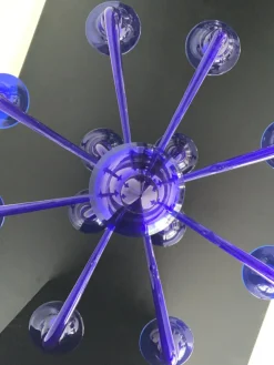 Pamono Blue Murano Glass Chandelier from Simoeng><noscript><img width=