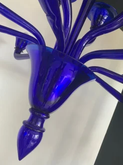 Pamono Blue Murano Glass Chandelier from Simoeng><noscript><img width=