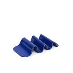 Best Pamono Blue Wavy Plate by Laura Rubio Bañon