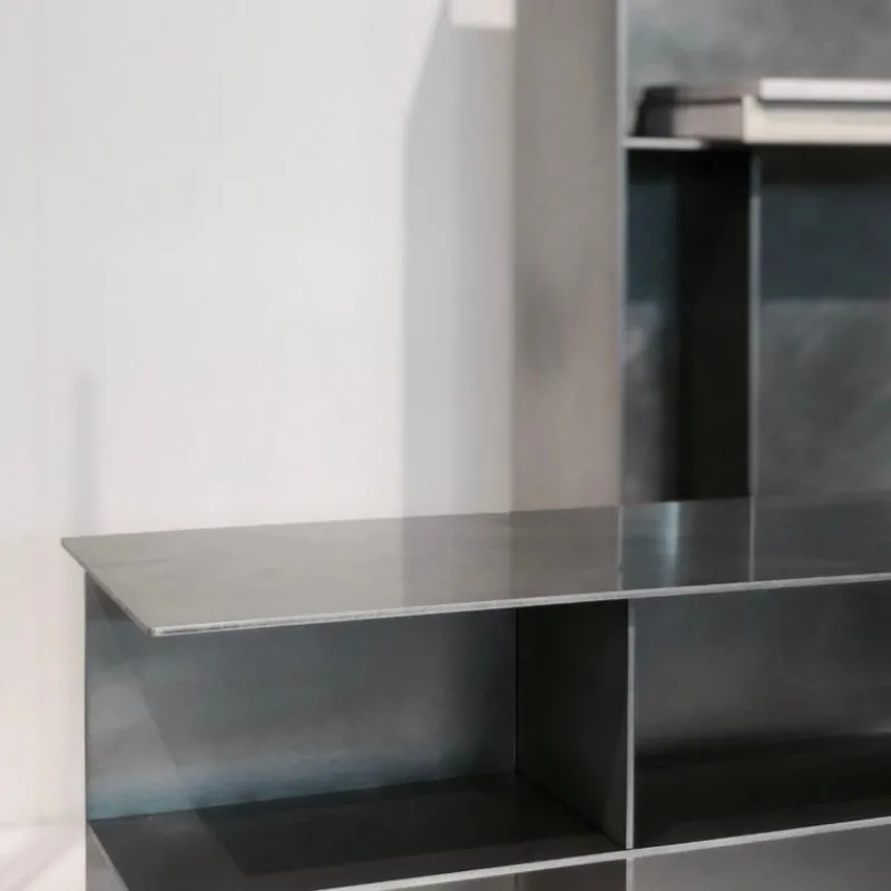 Pamono BNCH+ Multifunctional Object in Aluminum by Esther De Vos