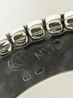 Sale Pamono Boat-Shaped Silver Bread Basket from N.S. Gotlieb