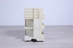 Pamono Boby Technical Cabinet with Wheels by Joe Colombo for Bieffeplast, 1970s> Serving Bar Carts & Trolleys