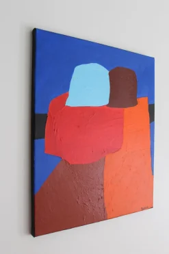Pamono Bodasca, Came Closer, 2025, Acrylic on Canvas