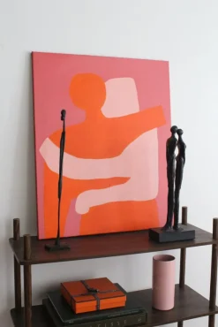Best Pamono Bodasca, Can I Hold You Orange Version, 2025, Acrylic on Canvas