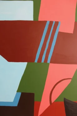 Pamono Bodasca, Colorful Abstract Clarity, 2025, Acrylic on Canvas><noscript><img width=