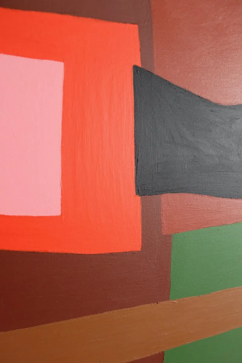 Sale Pamono Bodasca, Colorful Harmony, Acrylic on Canvas, 2025