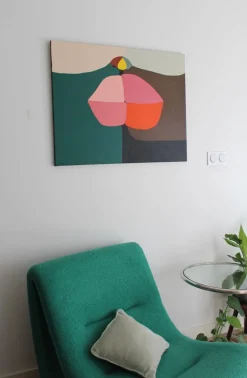Sale Pamono Bodasca, Lips, 2025, Acrylic on Canvas