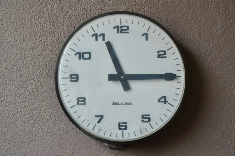 Outlet Pamono Bodet Station Clock, 1970s