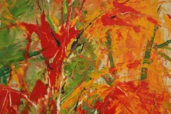 Pamono Bodin, Autumn Forest, 1960s, Oil on Panel, Framed><noscript><img width=