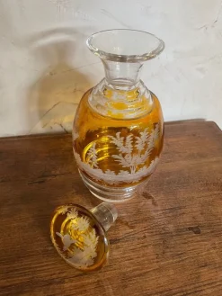 Pamono Boheme Crystal Liquor Service Set, 1920s, Set of 8><noscript><img width=