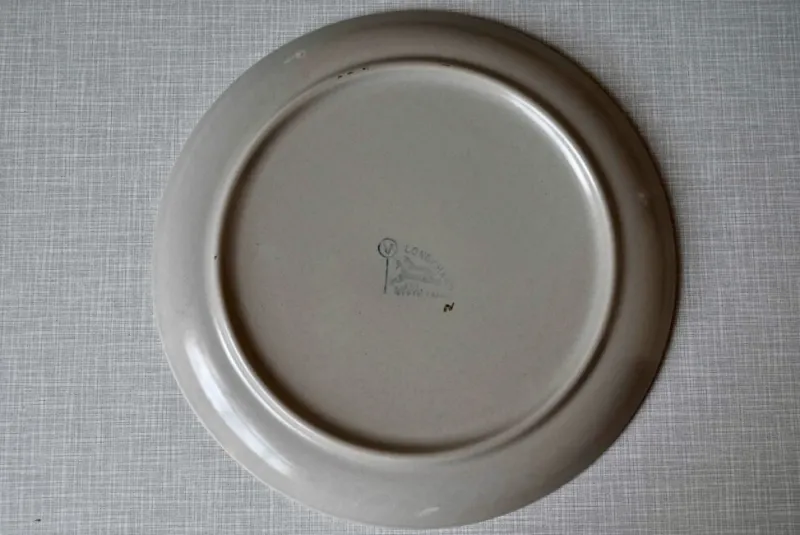 Online Pamono Bohemian Country Chic Style Stoneware Dinnerware Set from Longchamp, 1970s, Set of 19
