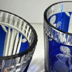 Discount Pamono Bohemian Crystal Glasses, 1900, Set of 2