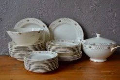 Hot Pamono Bohemian Porcelain Dinner Set from Villeroy & Boch, 1950s, Set of 37