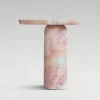 Clearance Pamono Bold Pink Marble Side Table from Kiwano Concept