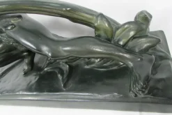 Clearance Pamono Bon, Figurative Sculpture, Late 19th or Early 20th Century, Plaster