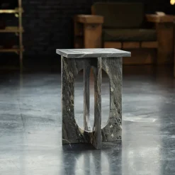 Pamono Bond Side Table in Picasso Marble from Kiwano Concept><noscript><img width=