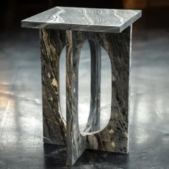 Pamono Bond Side Table in Picasso Marble from Kiwano Concept><noscript><img width=