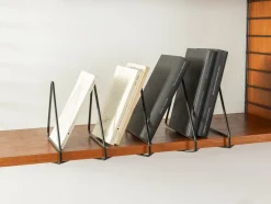 New Pamono Book Holder by Kajsa & Nils Nisse Strinning for String, 1950s, Set of 5
