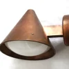 Pamono Boom Outdoor Wall Lamp in Copper from Bega, 1990s> Garden Lighting