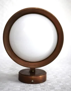 Pamono Boom Outdoor Wall Lamp in Copper from Bega, 1990s> Garden Lighting