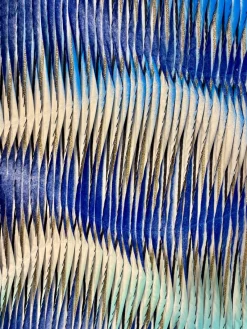 Pamono Boréal, 2023, Mixed Media Textile Artwork