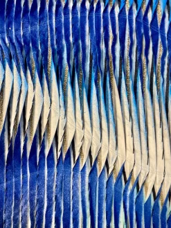 Pamono Boréal, 2023, Mixed Media Textile Artwork