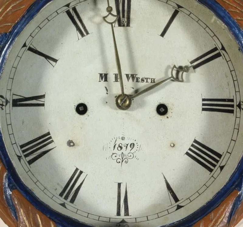 Discount Pamono Bornholm Grandfather Clock from Mogens Westh, 1879