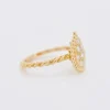 Pamono Boucheron - Serpent Bohème Ring in Yellow Gold and Diamonds