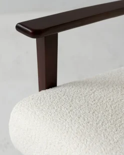 Pamono Bouclé Armchairs by Miroslav Navratil, 1970s, Set of 2><noscript><img width=