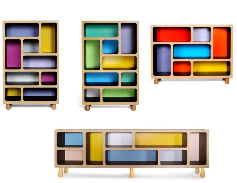 Pamono Boulder Display Unit (Short) by Coucou Manou> Storage