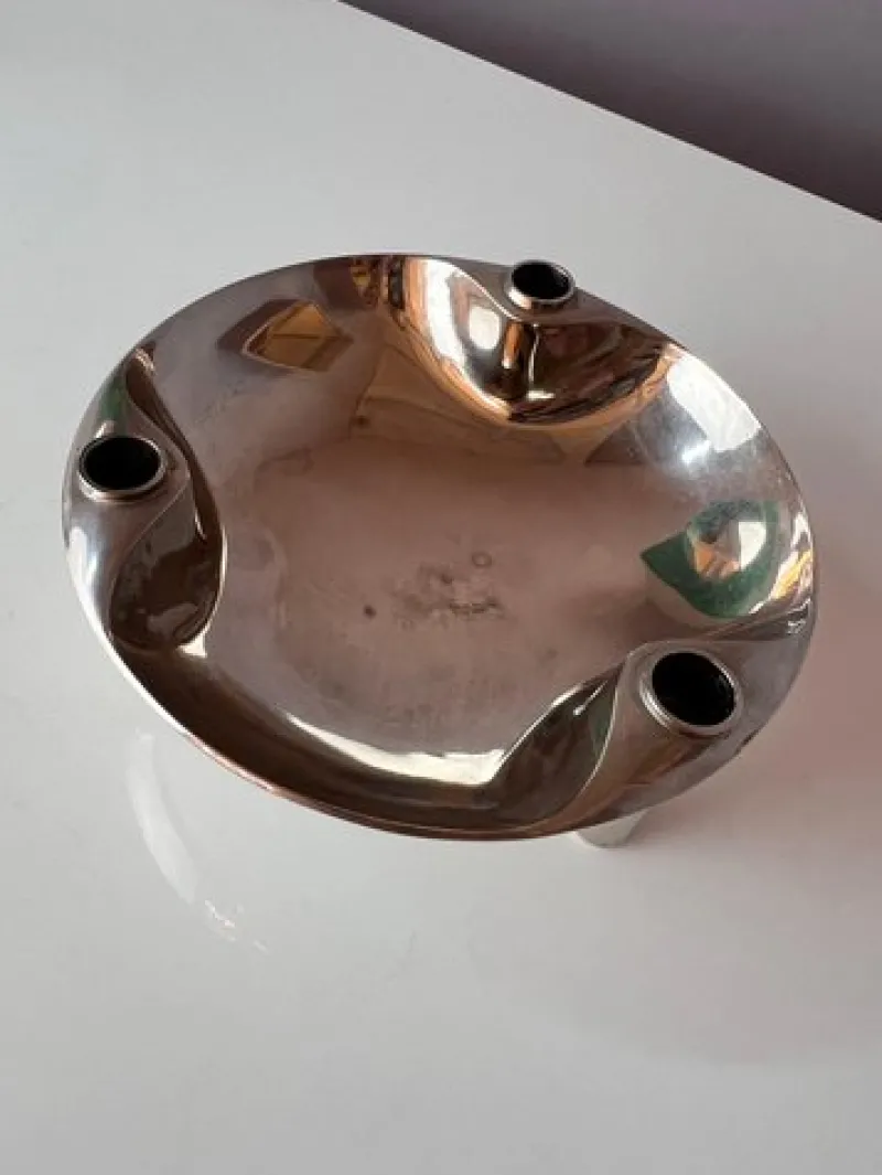 Pamono Bowl from Stoff & Nagel> Candleholders